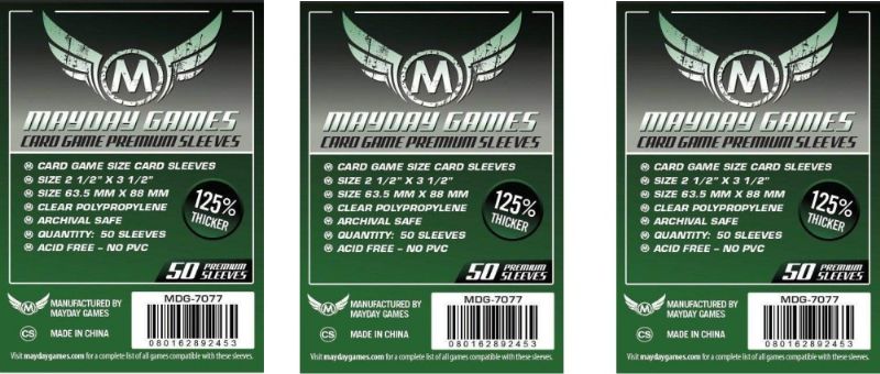 Premium Mayday Game Sleeves Bundle for Expeditions (7077x3)